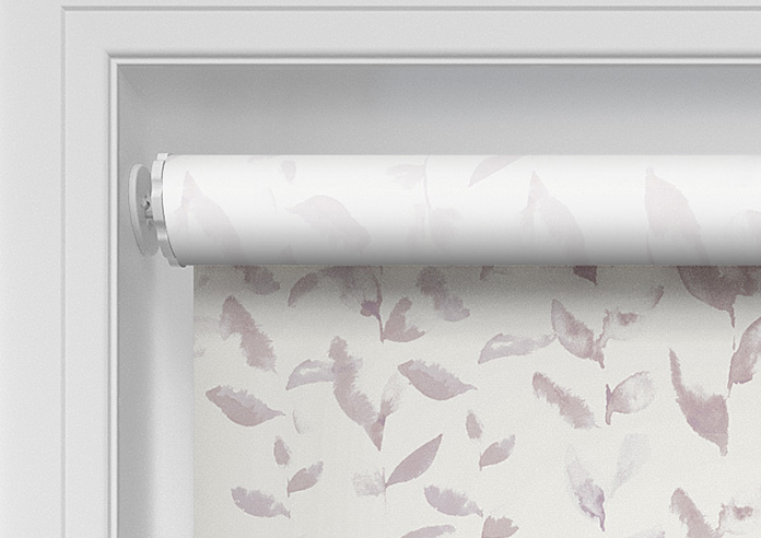 Watercolour Leaves, Soft Pink - Twist&Fit Roller Blind - Image 10